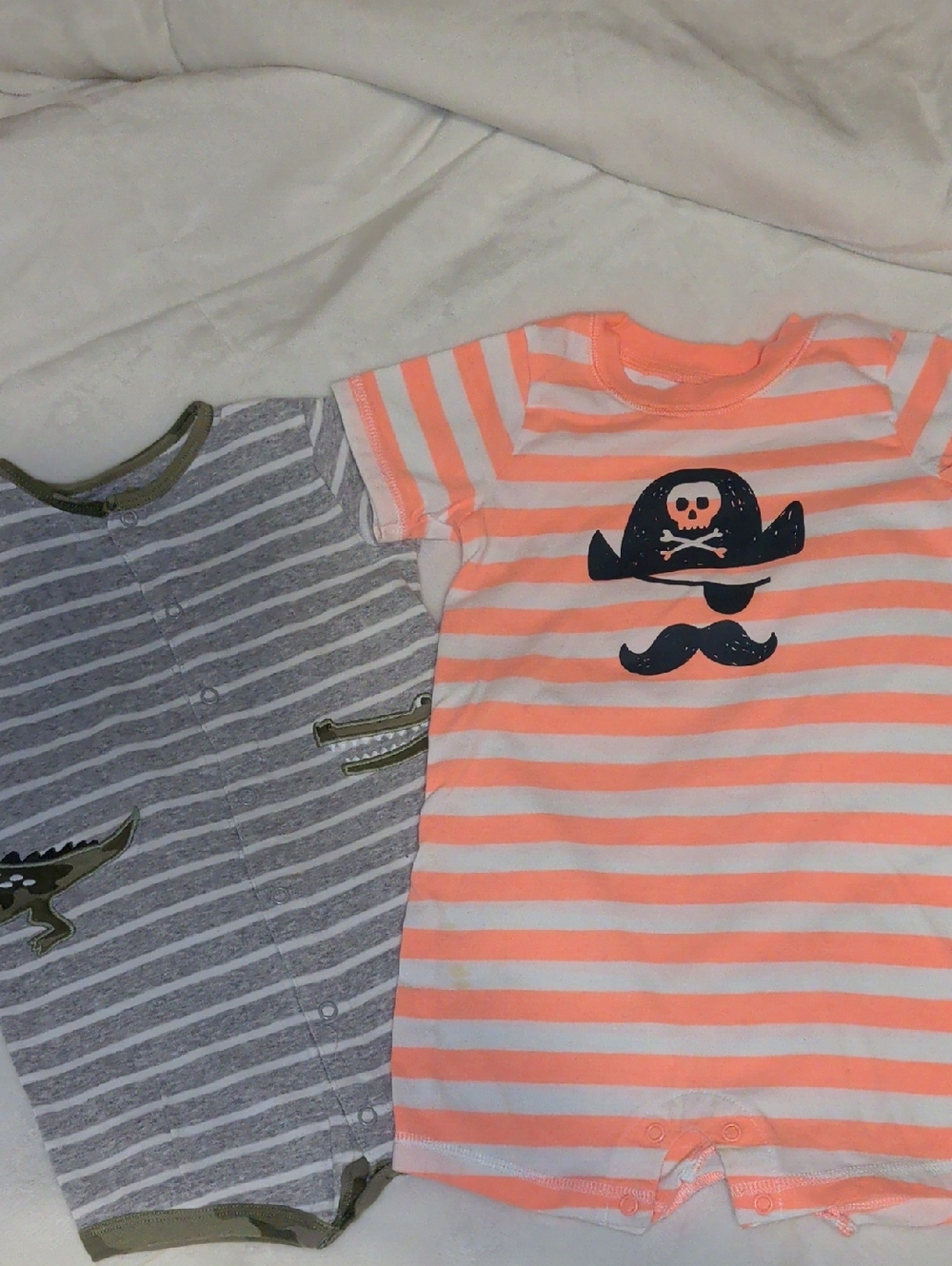 2 - Carter's Baby Rompers